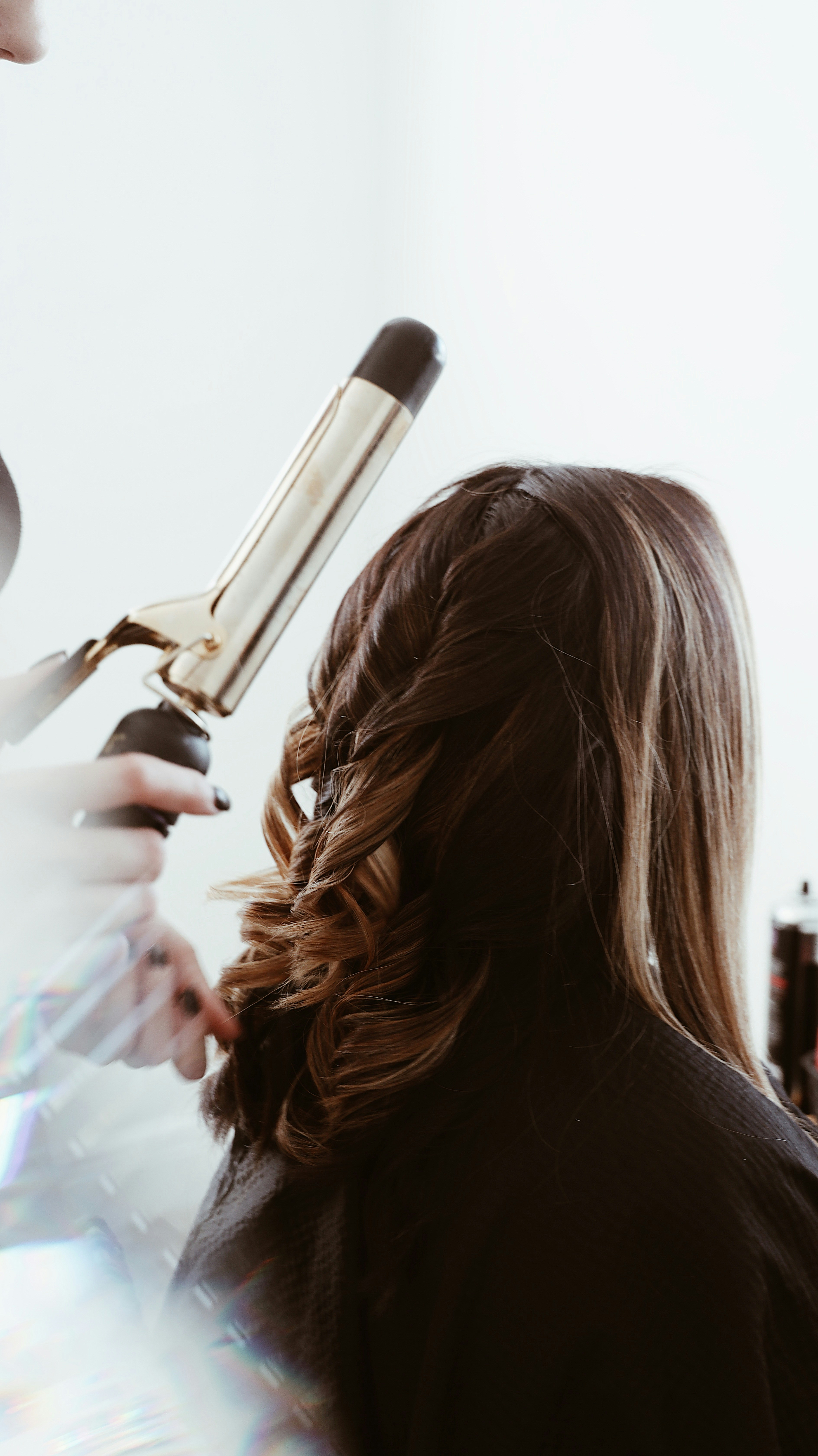 Root touch-up and gloss, natural finish